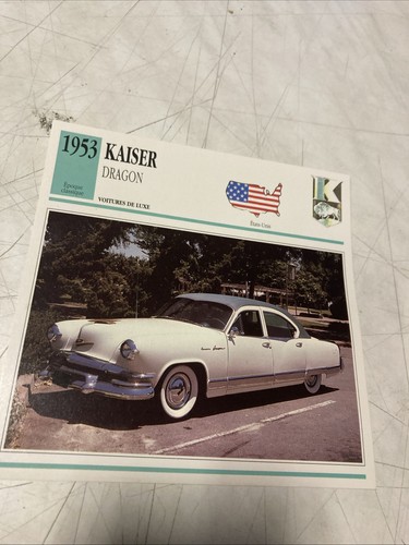 Kaiser dragon 1953 carte - kaiser,