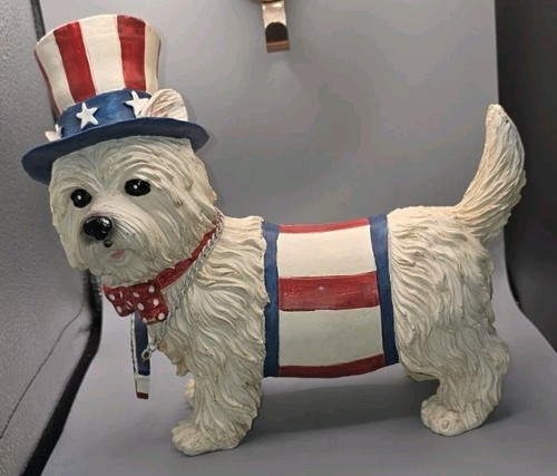 WMC Westie Patriotic Barking