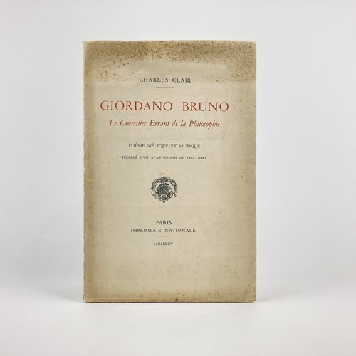 Charles clair giordano bruno - clair,