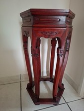 Sellette bois exotique avec