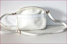 LONGCHAMP Sac Besace Cuir Blanc Bandoulière BE