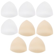  4 Pairs Bra Pads Triangular