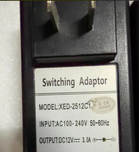 Xed 2512c1 12v adaptateur - xed-2512c1, 3a
