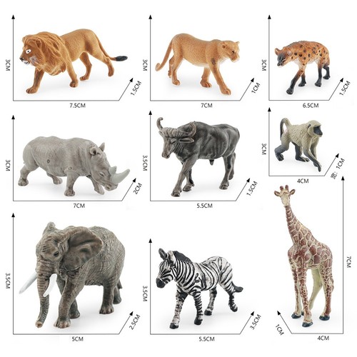 Simulation zoo animal maquette - simulation,