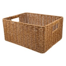  Panier Jouet Paniers De Rangement Tissés Bureau Conteneurs Stockage