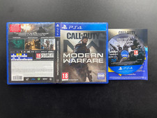 Jeu  Call of Duty Modern Warfare PlayStation 4 en boite PS4 Sony FR