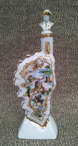 Bouteille porcelaine corse - bouteille,