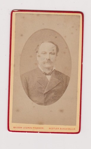 Cdv portrait homme identifié - portrait,