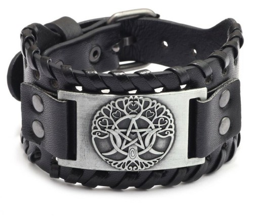 Bracelet viking pentacle - bracelet,