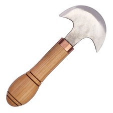 Cuir Couteau. Doublé Tranchant, Arrondi Couteau Pour Cuir Crafts-By STAMESKY