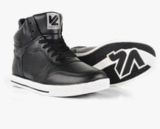 Chaussures moto en cuir