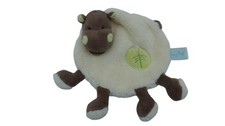 Doudou hippopotame plat