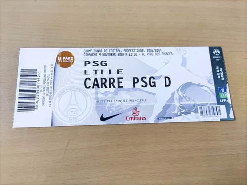 Ticket match psg lille - match,
