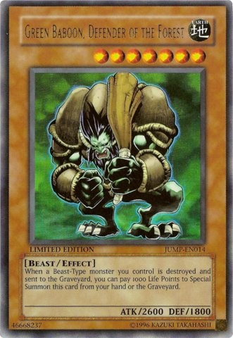 Green baboon - -,