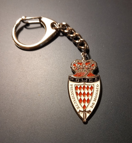 Porte clés police monaco - police,