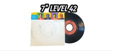 disque 45 Tours  vinyle Level 42 Running in the family 1985 fr synth pop