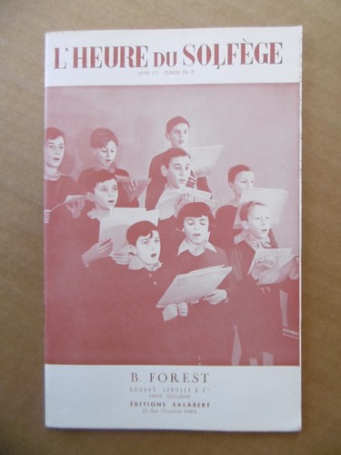 Forest pour chanter - b.forest,