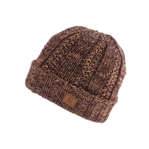 Gros bonnet marron homme - bonnet,