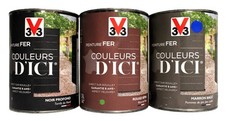 Peinture fer v33 couleurs - peinture,