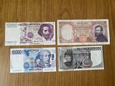 Lot 4 Billets de Banque Livres