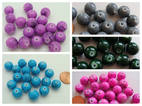 Perles rondes 10mm - perles,