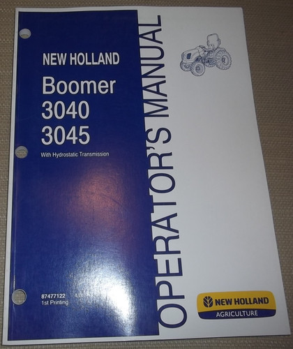 New holland boomer 3040 - holland,