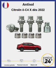 Ecrous antivol de roues Citroën ë-C4 X dès 2022