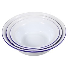 3 PCS Bol Pour Soupe Émaillé
