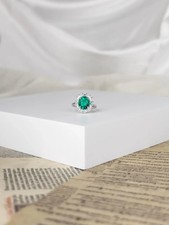 Bague Émeraude Ovale en