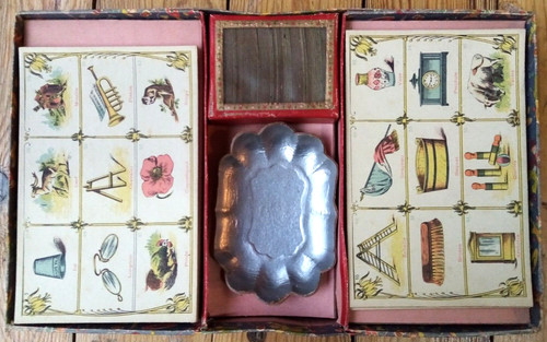 1900 ancien jeu loto - -,