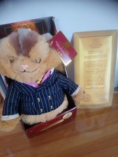 Peluche publicitaire Les furets.com Mr Blindard avec certificat neuf 