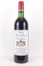 haut-médoc château haut-bréga (accro capsule) rouge 1982 - bordeaux
