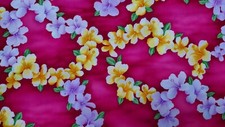HAWAIIAN PRINT ☆ PURPLE AND