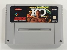 GEORGE FOREMAN S KO BOXING SUPER NINTENDO (SNES) PAL-FAH (CARTRIDGE ONLY)