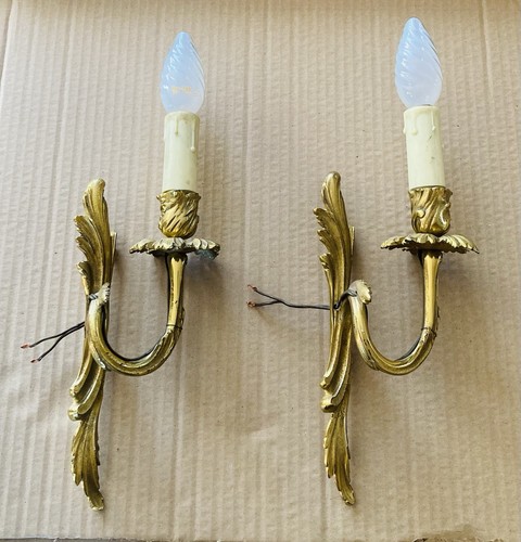 Appliques bronze louis - appliques,