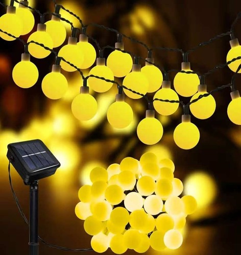 Guirlande solaire boules - , –