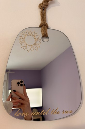 Miroir mural personnalisé - mural,