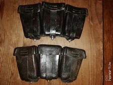 BELLE PAIRE CARTOUCHIERES MAUSER K98 PRÉCOCE - datée 35/36  - TBE+ ! Allemagne