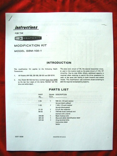 Heathkit 100 sb 101 - sb-100,, sb-101