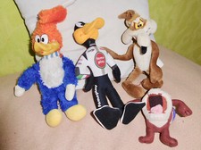 4 PELUCHES VINTAGE LOONEY