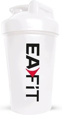 EAFIT - Shaker Protéine 400 ml Sans BPA avec Mélangeur en Acier, Gradué... 