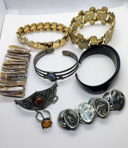 Lot bracelets vintage - de,