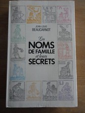 Livre les noms de famille et