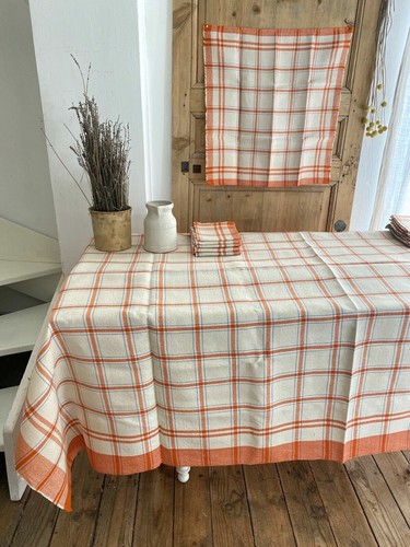 Set grande nappe coton - , basque