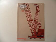 Catalogue miniatures travaux publics NZG modèle 2009