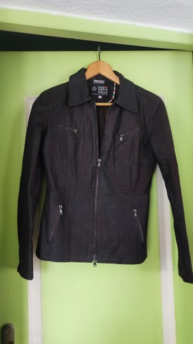 Veste femme cuir marron - veste,