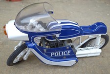 vintage  ancienne moto police