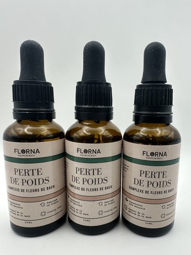 Lot 3x30ml florna perte - 3x30ml,