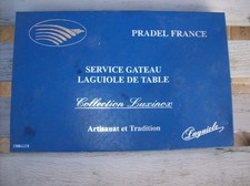 PRADEL FRANCE LAGUIOLE COLLECTION LUXINOX SERVICE A GATEAU NEUF EN BOITE