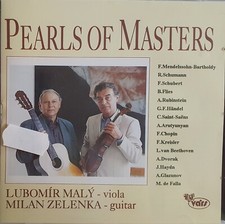 Pearls of Masters, Musique pour violon alto et guitare. Auteurs divers. CD neuf